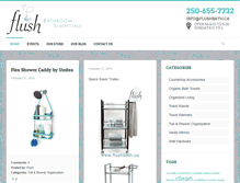 Tablet Screenshot of flushbath.ca